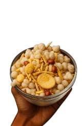 Sabudana falahari mixture sweet 250g | Sweet & Crunchy Falahari Snack Made in Groundnut Oil | Vrat Upwas Namkeen | Satvik Fast-Friendly Mixture | No Onion Garlic | Suitable for Fasting Days