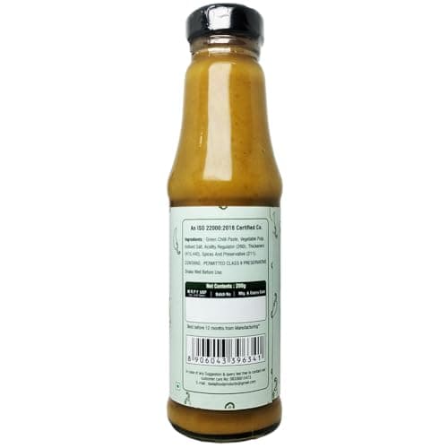 Dadaji Trio JAIN Sauce Combo | Jain Green Chilli, Jain Tomato Ketchup, Jain Red Chilli Sauce | No Onion & Garlic | Bold Asian Flavours | Spicy, Tangy & Tasty | Clear Ingredients | No MSG or Trans Fats | 200gm each — image 8