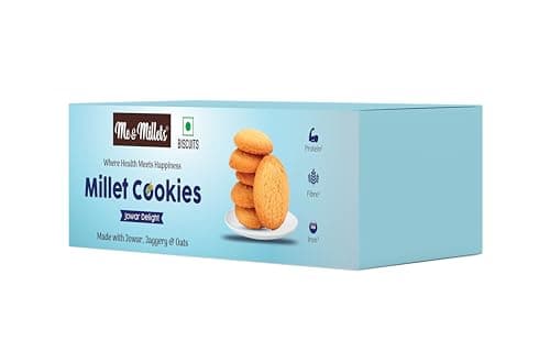 ME & MILLETS Jowar Delight Cookies, 75g X 2 — image 7
