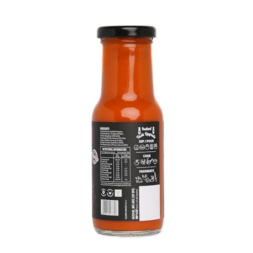 Naagin Jainuine Hot Sauce (215g) | Jain Friendly | No Onion, No Garlic | Mildly Spicy | Fruity & Balanced | Vegan | Dip, Cook | Perfect for Snacks, Indian Meals & Cooking — image 2