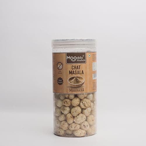 Mooddy Munch Cheese Herbs Jain Flavour & Roasted Makhana/Fox Nuts/Healthy Party Indian Snacks (70g) Jain Variety, No Onion No Garlic — image 6