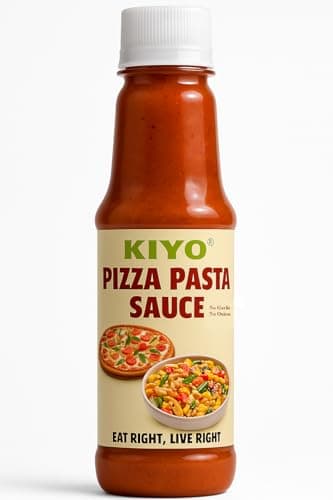 KIYO Combo Pack Of Pizza Pasta Sauce (Pack of 2) And Hot Shezwan Sauce (Pack of 2) || No Onion No Garlic || Hot And Spicy Sauces || No Artificial Colours & Flavours Added || 210 gm Each (Pack Of 4) — image 4