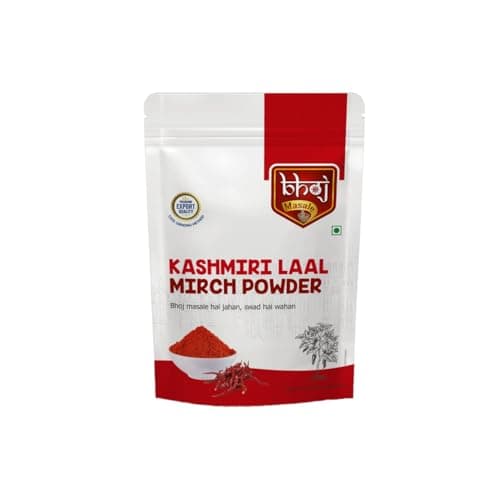 Bhoj Satvik Masala Festival 7 in 1 Combo | 1 Kheer Premix Jar + 6 Masalas Zip lock Pouches |200g Each: Kheer Premix, Shahi Paneer Masala, Kashmiri Laal Mirchi Powder, Kitchen King Masala, Paratha, Pav Bhaji, Chole Masale (All Jain Friendly) — image 7