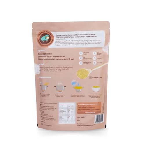 Amaranth Millet Noodles - Pack Of 2 (180gm each) | 100% Sun Dried, Non-Fried Vegan Noodles | High in Fibers, Minerals and Antioxidants | Lactose-Free, No Maida, No MSG, No Preservatives — image 7