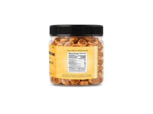 THAR NUTS ORGANIC Gujarati Mini Bhakarwadi 1Kg | Big & Crunchy Traditional Snack | Authentic Indian Namkeen Nashta | Spicy Munching Snack — image 3