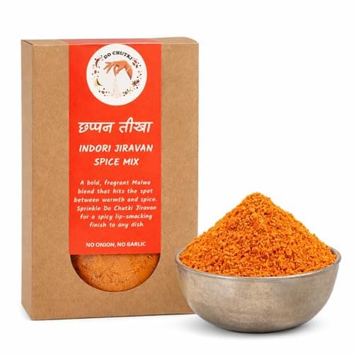 Do Chutki Buknu + Jiravan + Metkut Combo | Kanpuri & Indori Spice with Classic Podi | No Preservatives | No Artificial Colors | Pack of 3 × 100g — image 2
