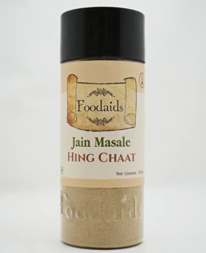 Foodaids Hing Jain Chaat masala powder (100gm). Taste with digestion/Fruits/Pokadas/Snacks .No onion No garlic. — image 3