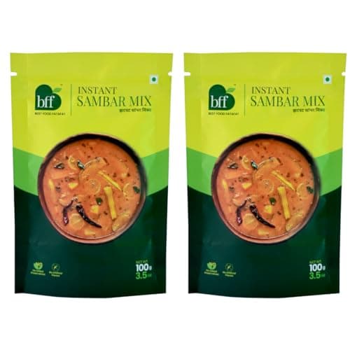 Instant Sambar Mix – Pack of 4 (100g Each) | Ready-to-Cook South Indian Curry | Made with Lentils & Spices | No Added Preservatives | No Onion and No Garlic | Suitable for Rice, Idli, Dosa & Vada | Easy to Prepare — image 6
