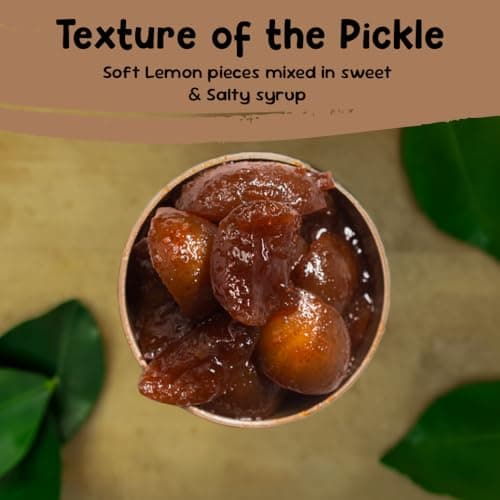 FarmDidi Salty Lemon Pickle 1 kg in Fresh | Homemade Oil-Free Nimbu ka Achar with No Onion or Garlic | Traditional Lemon Sour Pickle | Grandma’s Taste, Indian Homemade Achar — image 3