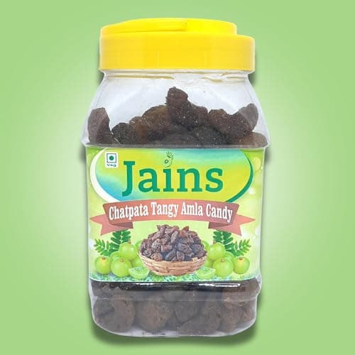 JAINS Dried Chatpata Spicy Amla Candy | Natural | No Artificial Colour Used (Amla) | Chatpata Amla Candy | Mukhwaas (500 gm) — image 8