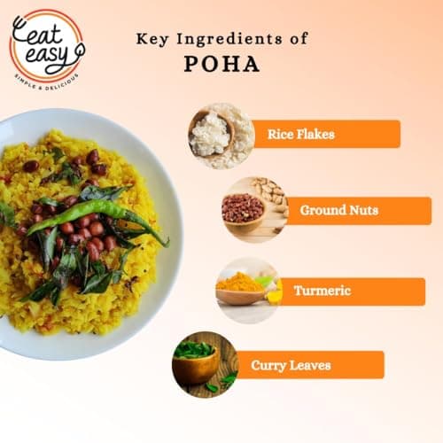 Eat Easy Ready To Eat Jain Poha- 100gm | Just Add Water and Cook | Freeze Dehydrated Instant Healthy & Delicious Poha for Travel, Hostel, Trekking, Camping, Hiking | No Onion, No Garlic, No Preservatives — image 5