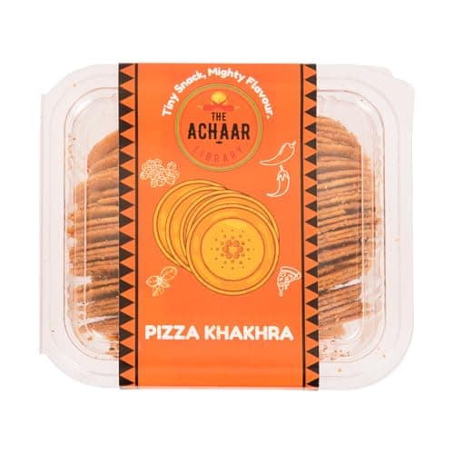 Cheese Mini Khakhra by THE ACHAAR LIBRARY | Whole Wheat Crisps | Bite-Sized | (180 grams) — image 4