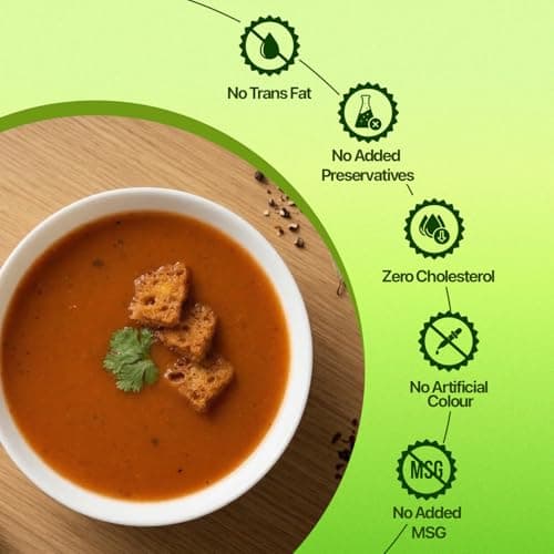 Tit Bit Instant Tomato Soup Powder (50g) - Hot and Spicy, No Onion No Garlic, Ready to Eat Soup Sachets, Tangy Tomato Flavor - Tomato Soup Packet for Easy Preparation — image 3