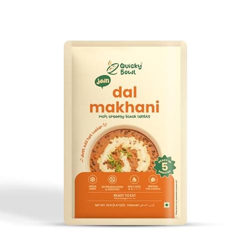 Quicky Bowl Ready to eat jain Meal Combo | Jain Meal | No Onion No Garlic | Instant meal | Freeze Dried | (Pack of 5) — image 4