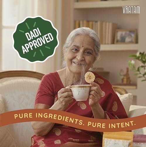 Vratam Banana Chips | Thinnest Fasting Wafers for Navratri | Pure Vrat Friendly Sendha Namak Banana Chips | No Onion No Garlic No Palm Oil | Healthy Jain Friendly Snacks Namkeen | 60G (pack of 1) — image 8