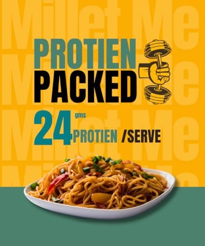 Millet Me by Kuizeens Foxtail Millet Noodles - 220G (Pack of 2) | Protein-Rich | Easy-to-Make | Fresh & Flavourfull | No MSG |No Preservatives|Ready in Minutes | Jain | No Onion & Garlic — image 5