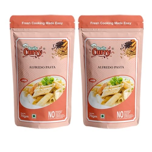 ReadyCurry | Alfredo Pasta | Jain | No Onion No Garlic| Spice Mix | Gravy Masala | Ready to cook in 10 minutes| Home style taste |No Dehydrated | No Freeze Dry |No Artificial Colours or Flavours or Preservatives| 70g (Pack of 6) — image 7