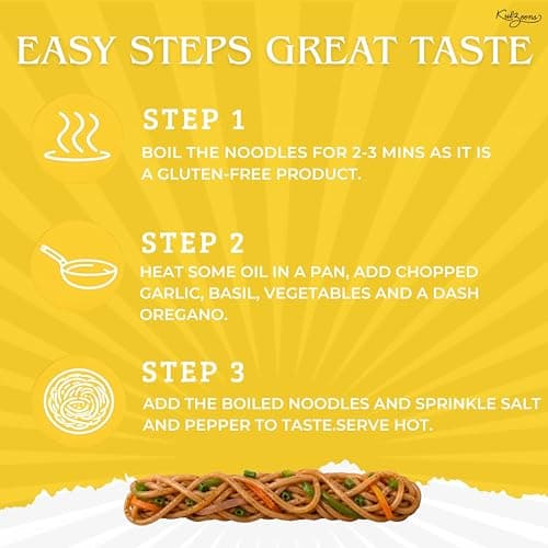 Millet Me by Kuizeens Whole Wheat Noodle - 110G |Protein & Fiber-Rich | Gluten-Free Delight | Easy-to-Make | No MSG | No Preservatives | Vegan & Wholesome |Jain | No Onion & Garlic — image 7