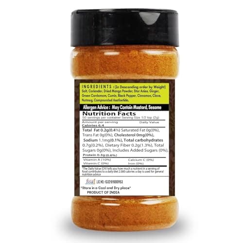 SARANZ Paneer Butter Jain & Paneer Tikka Jain Masala (Combo Pack) Instant Use | Spice Powders and Masalas | Artisanal Spices with Rich & Strong Flavour | 100 Gms Sprinkler Jar — image 8