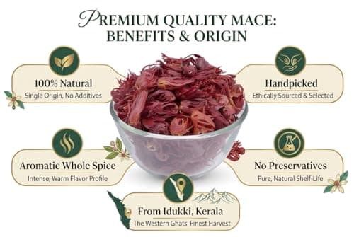 RMS Mace Whole - 100 Grams | Javitri, Jathipathri, Jaipatri Spice | Origin: Idukki, Kerala — image 6
