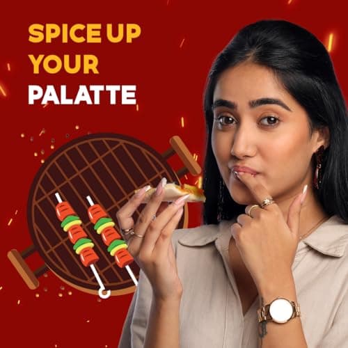 Saucy Affair NONG Barbeque Sauce | Tandoori Sauce | BBQ Sauce | Spicy Smoky Sauce for Chicken Grill & Paneer | BBQ Mustard Mayo | Ready-to-Eat | No Onion, No Garlic (NONG), 160 gram — image 4
