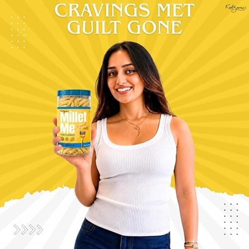 Millet Me by Kuizeens Keto Pasta - 250g (Pack of 1) | Ultra Low Carb & High Protein penne pasta | Diabetic Friendly & Keto Diet Approved | No Added Sugar, Maida-Free & Gluten Free | No Onion No Garlic | Jain-Friendly | Instant Pasta — image 8