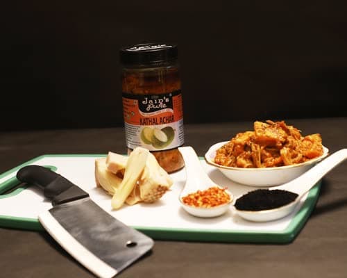 JAIN'S PURE Mixed Veg & Kathal Achar Combo (Pack of 2) (400g+400g) — image 4