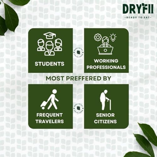 Dryfii Ready-to-Eat Instant Dal Tadka | Pure Veg | Freeze Dried | Suitable for Jain | Rehydrated Weight 500 g — image 5