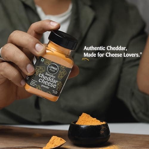 Omas Fresh Jain Combo | Cheddar Cheese Powder 70g, Noodles Magic Masala 70g, No Onion No Garlic Jain Peri Peri 65g Specially for Pizza, Pasta, Noodles, Popcorn — image 5