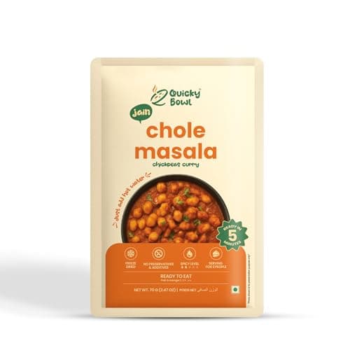 Quicky Bowl Ready to eat jain Meal Combo | Jain Meal | No Onion No Garlic | Instant meal | Freeze Dried | (Pack of 5) — image 3