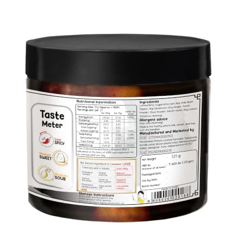 FarmDidi Lemon Pickle 325g in Fresh | Indian Homemade Nimbu ka Achar with No Onion & Garlic | Sweet & Sour Oil-Free Pickle | Traditional Grandma-Style Recipe | Organically Processed — image 2