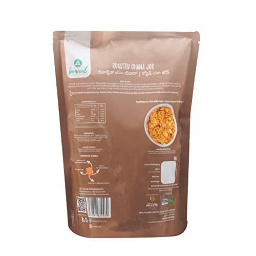 Immunit Gluten Free, Low Fat Roasted Chana Jor | Healthy & tasty office/party snack, No Preservatives, 150 Grams — image 6
