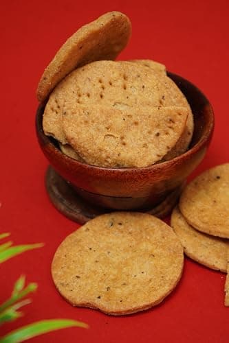 SHRI JAIN JI Atta Namkeen Mathri 250g | No Palm Oil | No Preservatives — image 3