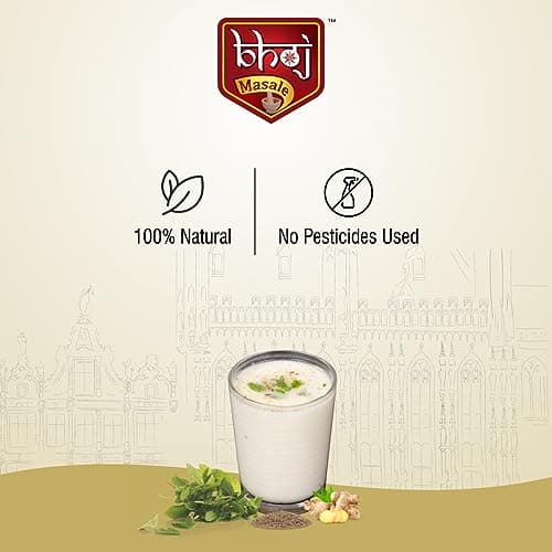 Bhoj Masale Chaas Masala 200GM | Buttermilk Masala | Helpful for digestion | Indian Spice Masala | Zero Additives And Preservatives. No Colour, No Preservatives, No Onion & No Garlic (Jain Friendly) — image 8