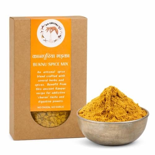 Do Chutki Kanpuriya Bhadka - Buknu Masala Kanpur 100g (Pack of 2) | Traditional Spice Mix & Seasoning Powder | Desi Buknu Powder Masala With Indian Spices | No Onion No Garlic — image 6