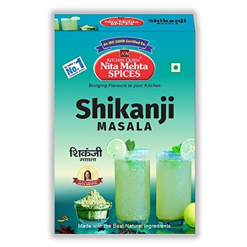 KITCHEN QUEEN NITA MEHTA Shikanji Masala 100g Each (Pack of 2) = 200g | Make Varieties of Shikanji at Home (SHIKANJI MASALA, 2 PACK | 200g) — image 5