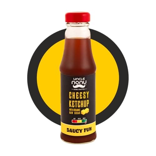 Uncle Nonu Healthy Tomato Ketchup -Shaitaan-Spicy | No Processed Sugar (uses Organic Raw Sugar) | 100% Chemical Free | No Preservatives | No MSG | All Natural Ingredients | 200gm — image 4