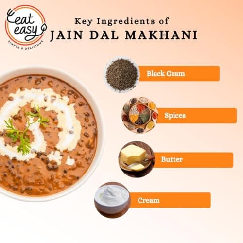 Eat Easy Ready To Eat Jain Dal Combo of 3- Dal Makhani, Dal Tadka, Gujarati Dal | Just Add Water and Cook | Delicious Instant Food | High Protein & Fiber, Freeze Dehydrated Healthy Instant Travel, Camping, Trekking, Hostel Food — image 3