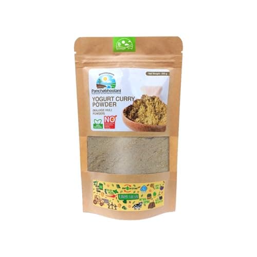 Panchabhootani Yogurt Curry Powder 200g | Majjige Huli Powder, South Indian Flavours , Quick and Satisfying Meal, Ready To Use, Ready Mix, Easy Receipe, Natural Ingredients used , No Artificial Colour, Goodness Of Spices