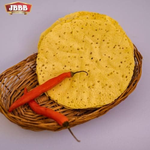 JBBB Moong Special Plain Papad - 400g | Rich in Traditional Indian Taste, Aroma & Flavour | Home Made, Healthy & Tasty Snacks | Ideal for Lunch, Dinner & Festivals(Pack of 1) — image 4