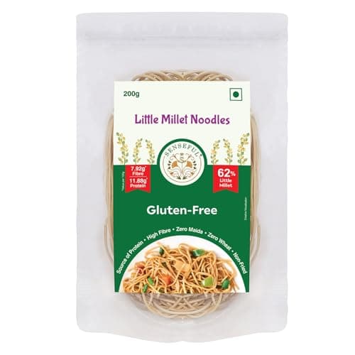 SENSEFUL Little Millet Gluten-Free Noodles - 200 gm