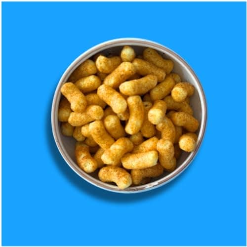 Snack First Baked Chitoz, Puff Corn, Cheese & Masala Chitoz, Pack of 2, No Onion No Garlic, Jain, Puffed Snack, Corn Puffs, Healthy Snack, Namkeen, Each 80g — image 4