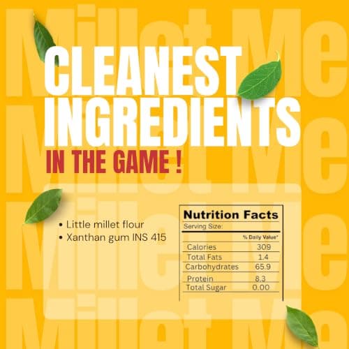 Millet Me by Kuizeens Little Millet Pasta - 230g | Low GI |Protein & Fiber-Rich | Gluten-Free Delight | Low Carb & Low Glycemic Index | Easy-to-Make | No MSG | No Preservatives | Jain | No Onion & Garlic — image 2