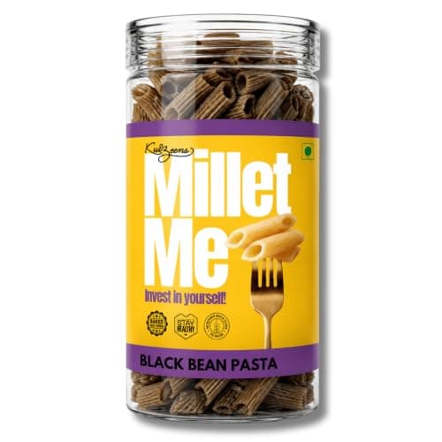 Millet Me by Kuizeens Black Bean Pasta - 230g, Pack of 2 | Gluten-Free & High-Protein | Rich in Nutrients | Easy-to-Make | No MSG | Preservative Free | Jain | No Onion & Garlic — image 8