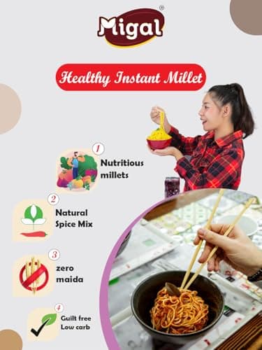 Migal Instant Jowar Noodles - Pack of 3 — image 3