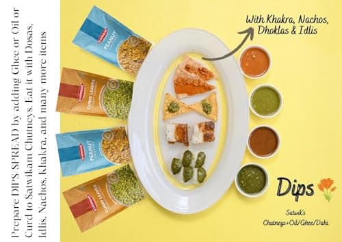 SATWIKAM Peanut Chutney-No onion no garlic (200gmsX1pack), Shelf life=6M — image 2