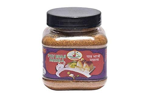 Jai Jinendra Spices & Masale Pav Bhaji Masala No Onion No Garlic 100 gm Jar Packing Pack of 4