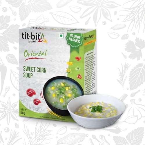 Tit-Bit Tomato Soup Powder Pack of 5 (250g), Instant Chatpata and Spicy Tomato Soup, No Onion No Garlic, Ready-to-eat Soup Packets for Easy Preparation — image 8