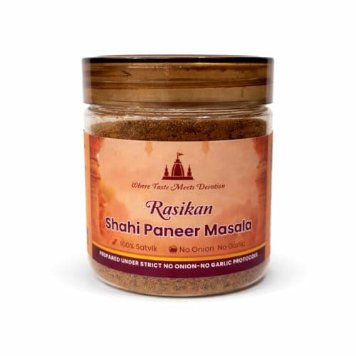 Rasikan Jain Satvik Masala Combo – Kitchen King, Chole, Garam Masala,Paneer Tikka(320g) | No Onion No Garlic | Freshly Ground Small Batch Spices | No Added Colour or Preservatives | Perfect for Bhog, Satvik & Everyday Cooking — image 5