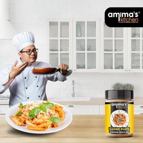 Amima's Kitchen Classic Pasta Jain Spice Mix (No Onion No Garlic) – 100 Grams | Blended Spice Mix | For Healthy and Delicious Cooking | No Synthetic Flavour & Color | Ready Masala Powder — image 5
